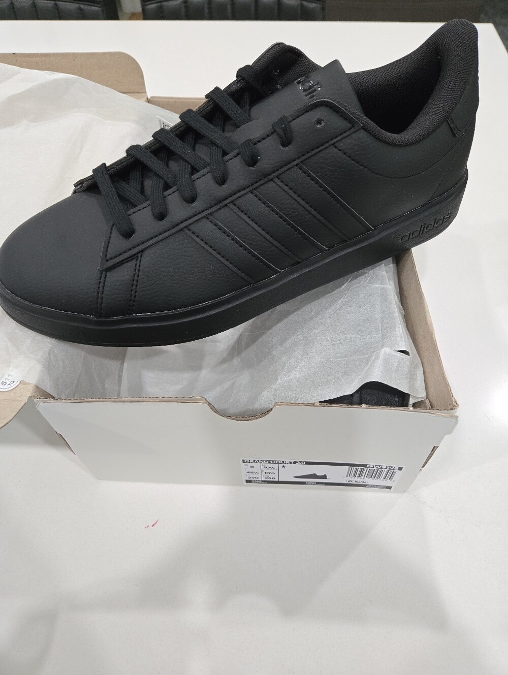 Adidas Grand Court 2.0 Men's Shoes - Black